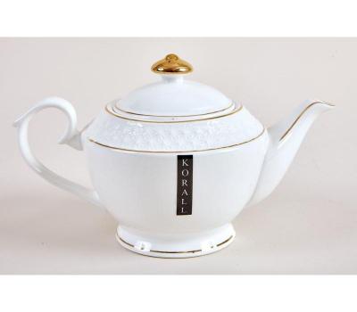 Чайник заварочный керамика 1,1л Снежная королева KORALL CS405316-А (12шт) - 16157