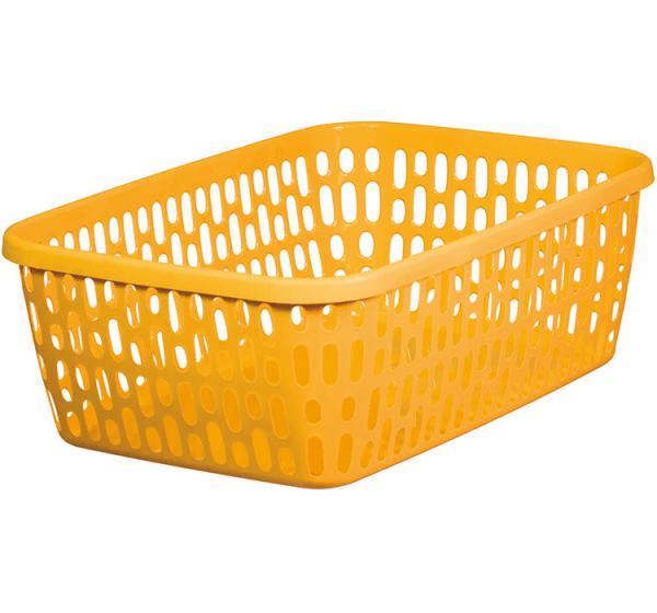 Корзинка пласт 35*25*12см Микс (20шт) - М 2343
