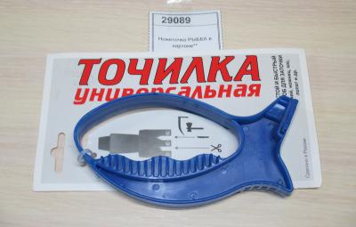 Точилка д/ножей Рыбка в картоне - DP-10734 ** *