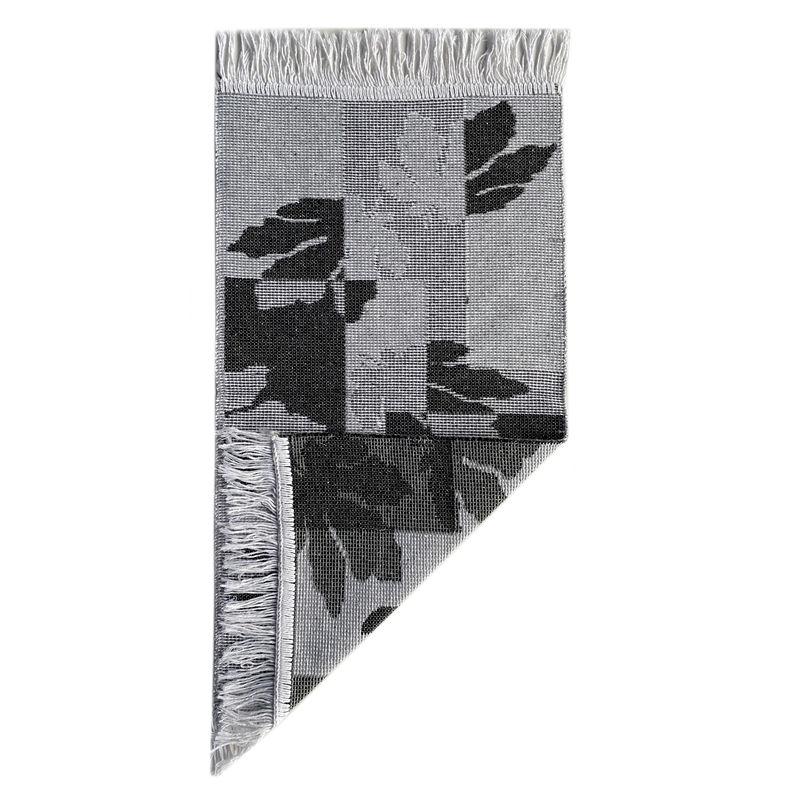 Коврик хлопковый 40*70см Kilim Usak L Gadesi сер. с черн. инд/уп Турция (1шт) - UK2447