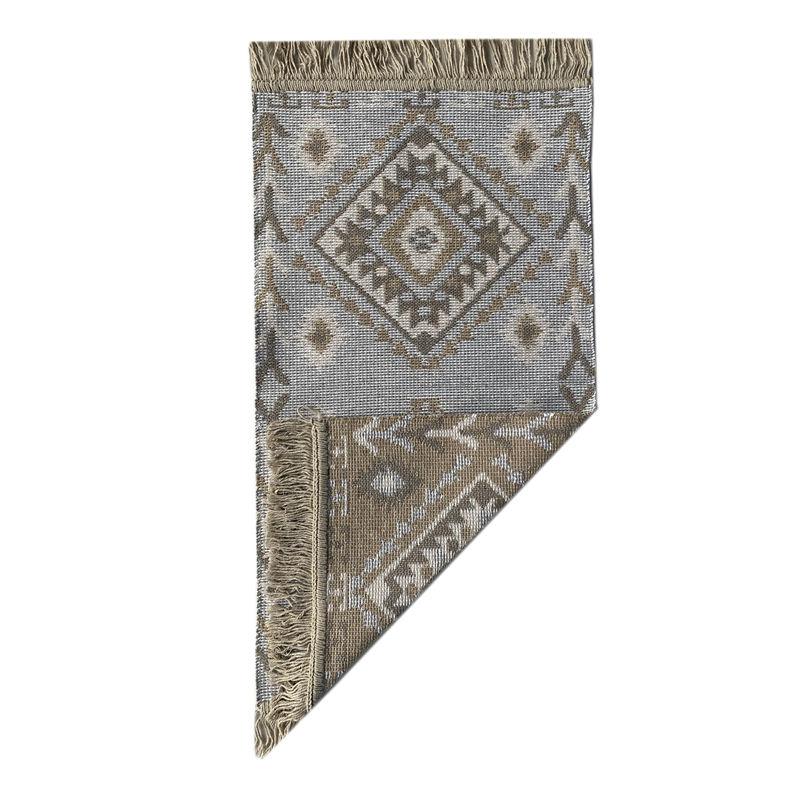 Коврик хлопковый 50*90см Kilim Usak L Gadesi сер. беж. инд/уп Турция (1шт) - UK2759