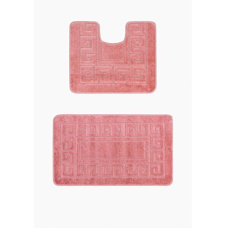Набор ковриков д/ванной 60*100+50*60см Confetti Maximus Ethnic Dusty Rose (2шт) - 2580