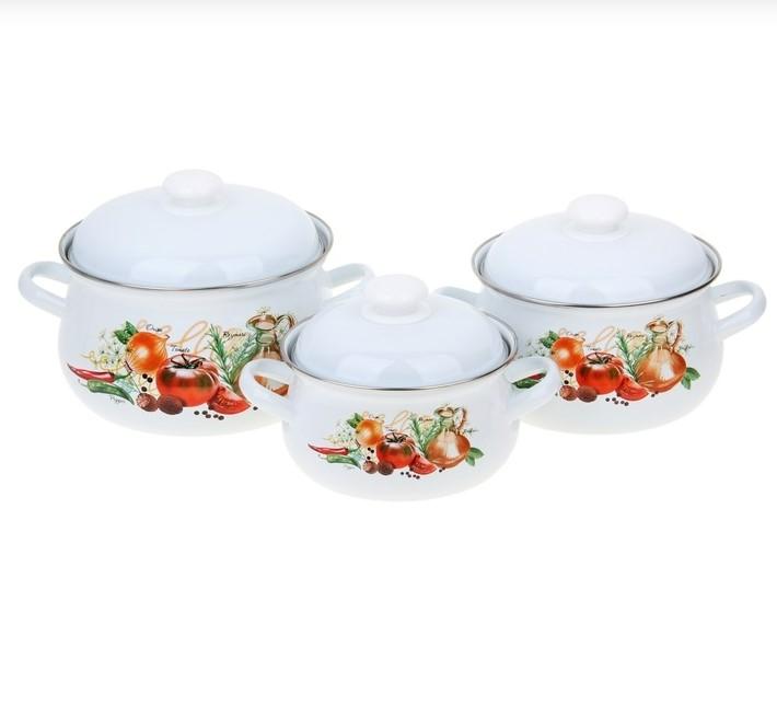 Набор №207 Итальянская кухня (2л 3,5л 5л) - С207АП2/4 (в)