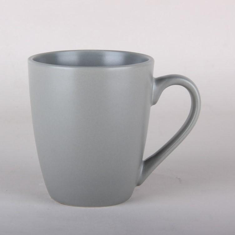 Кружка керамика 360мл Color grey (6/48шт) - ZHCG033