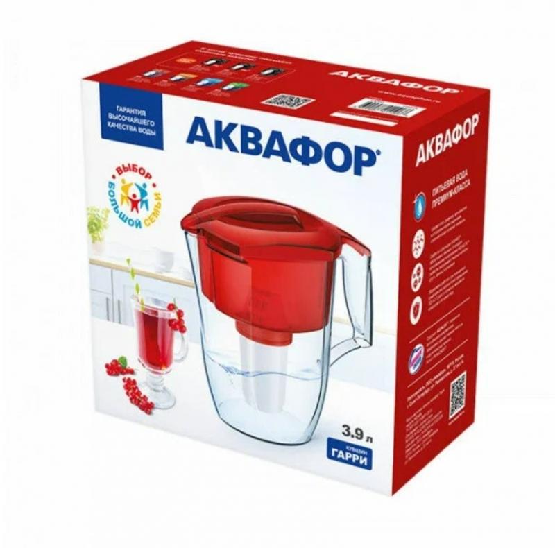 Фильтр-кувшин Аквафор ГАРРИ А5 3,9л зеленый + 2 модуля (5шт) - 516512