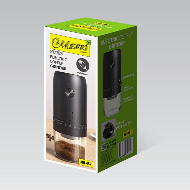 Кофемолка эл 30г Maestro (12шт) - MR-457** *