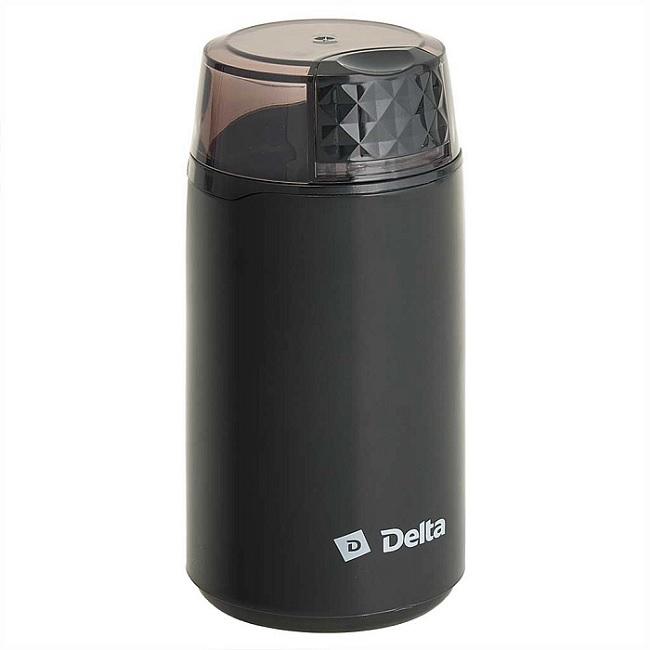 Кофемолка эл 250Вт обьем 60гр Delta черн. (8шт) - DL-5600