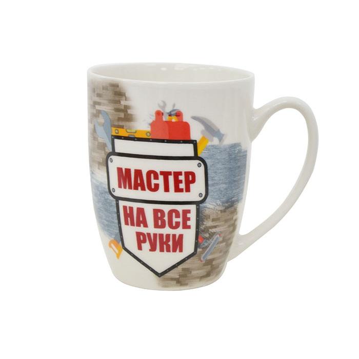 Кружка фарфор 360мл Мастер на все руки под/уп (48шт) - кпк14-2512