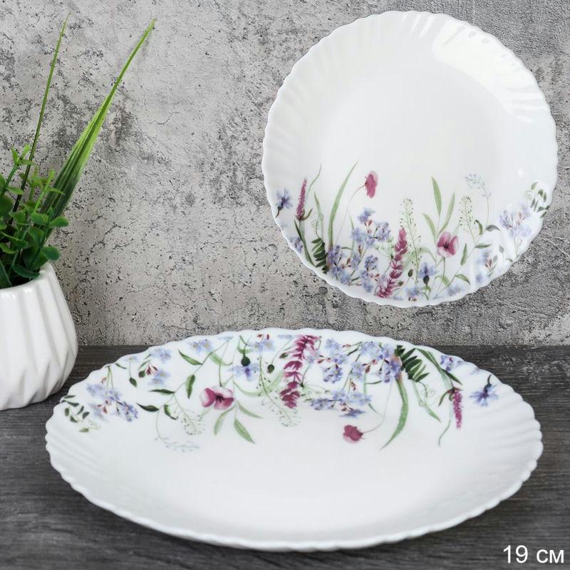 Тарелка стеклокерам 19см LHP-75XN (7521) (72шт) - 748955