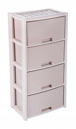 Комод 4-х секц. Колорит беж. (1шт) - М7834
