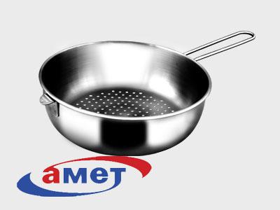 Дуршлаг нерж д20см мет/руч (10шт) - 1с277