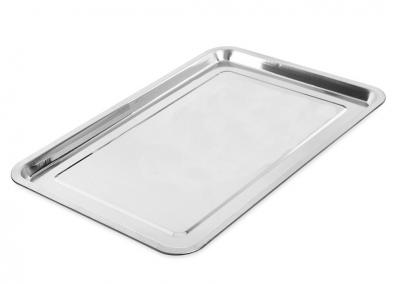 Поднос нерж 50*35*2см (40шт) - AST- 002-ПВ-50