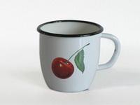 Кружка эмаль 0,25л с рис Ласковый май (24шт) - С0102/4