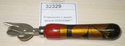 Открывалка дер/руч Хохлома - DP-10664 ** *