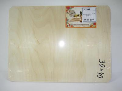 Доска разд дер 40*30см в/уп - Х**