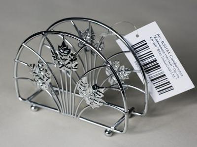 Салфетница металл Кленовые листья (24шт) - В50184