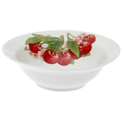 Миска фарфор 300мл Вишня (12шт) - 069602