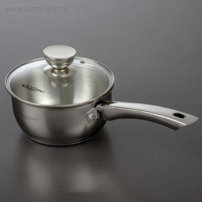 Ковш нерж 1,5л Антея с/кр д16см - КТ05-К