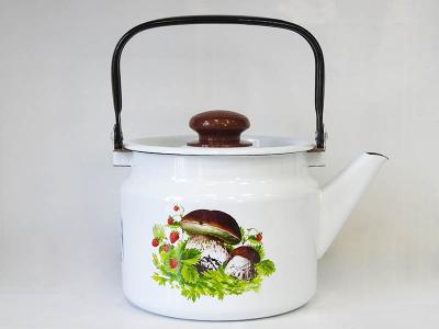 Чайник эмаль 2л с рис Грибная поляна (6шт) - С2710П2/4Рч