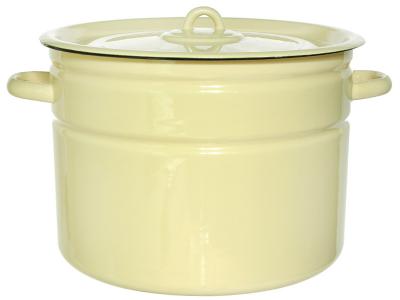 Кастрюля эмаль 12,5л цил. без рис син. с зерн. (2шт) - 2с300