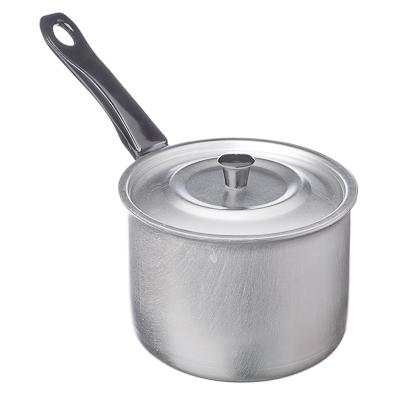 Кастрюля алюм 1,5л 1 руч мет/кр (12шт) - МТ-074