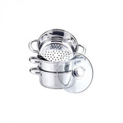 Пароварка нерж 3л 20см Maestro (4шт) - MR-2900-20** *