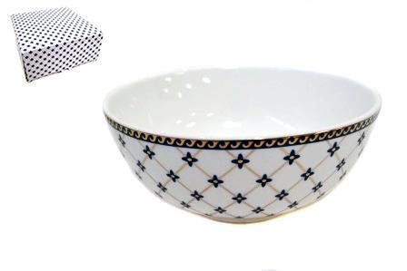 Салатник фарфор 1,3л 19,5см 8" Сеточка - 170-216