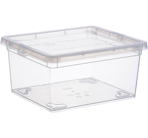 Ящик 2л 19*16*9см прозр. (10шт) - М 2350