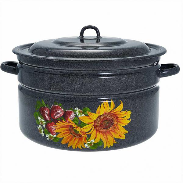 Бак эмаль 20л с рис корич.рябчик (2шт) - 42804-272/6-У2 (704598)