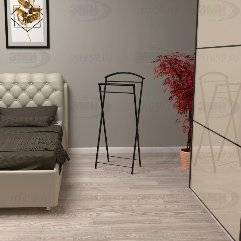 Вешалка костюмная Контур (44*31*98см) корич. (1шт) - ВНП 367 КОР