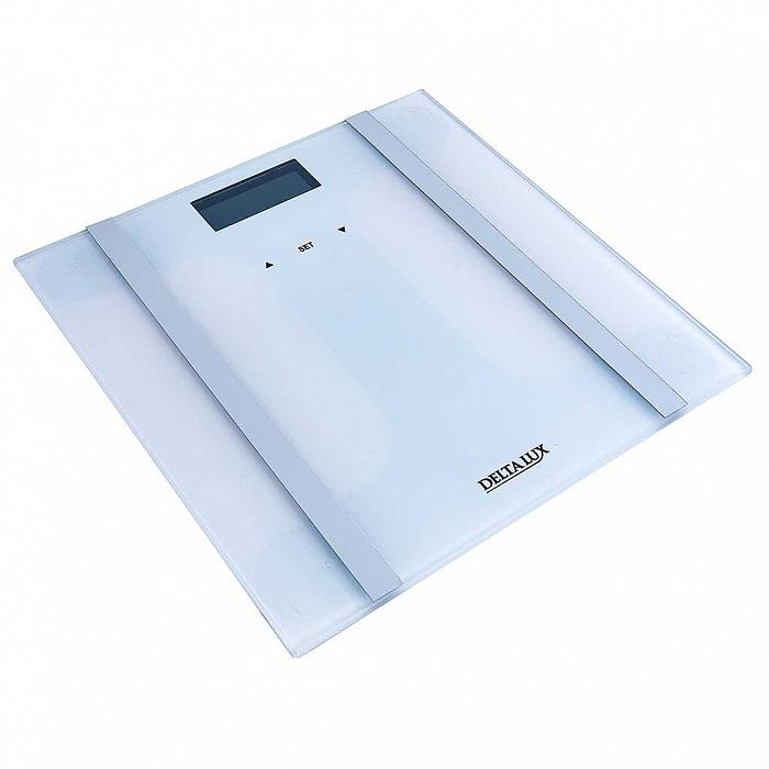 Весы напольные эл 180кг Delta Lux Smart бел. (10шт) - DE-4600