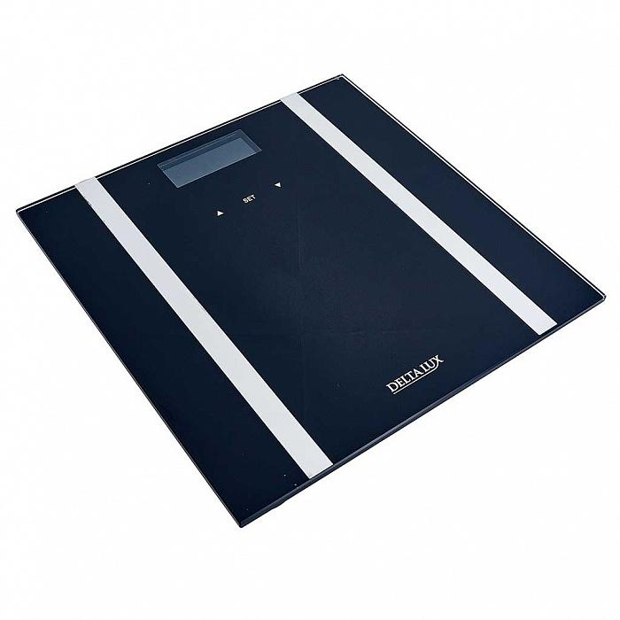 Весы напольные эл 180кг Delta Lux Smart черн. (10шт) - DE-4600