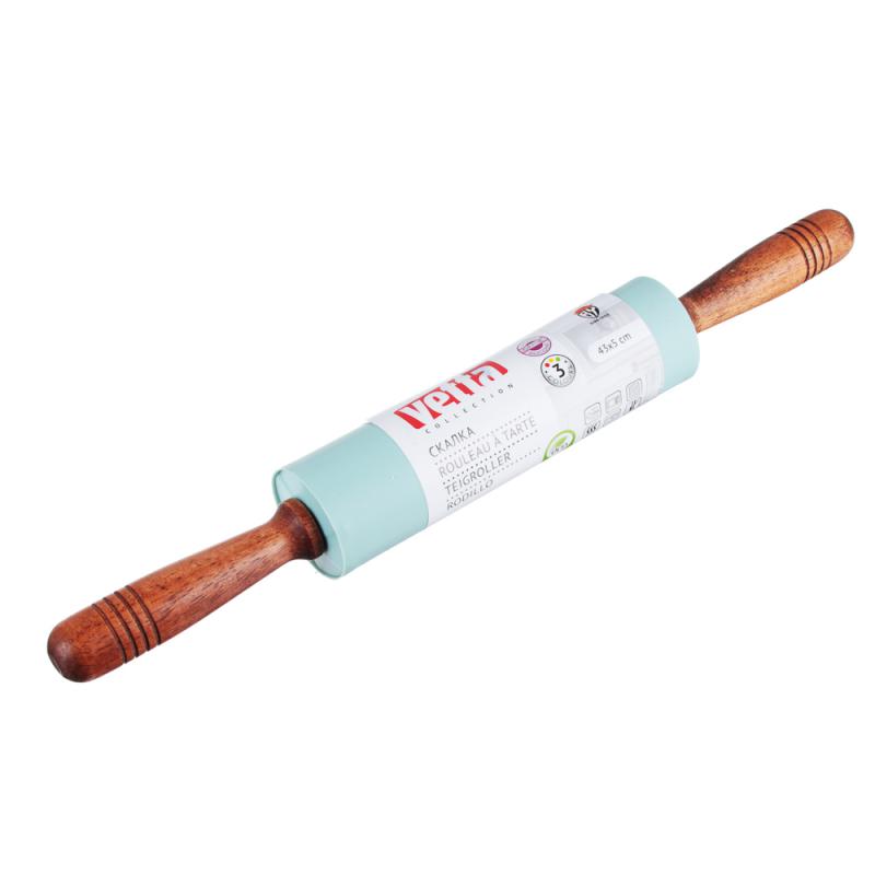 Скалка силикон 43*5см Vetta 3 цвета (2шт) - 891-071