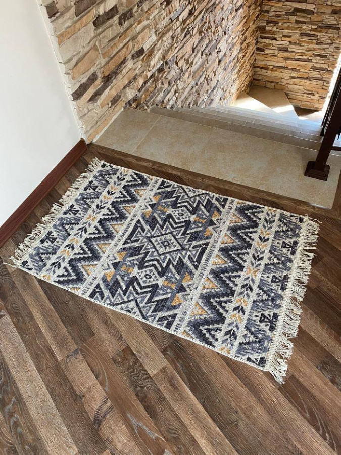 Коврик хлопковый 60*90см Kilim Gold беж. Турция (1шт) - 61239**