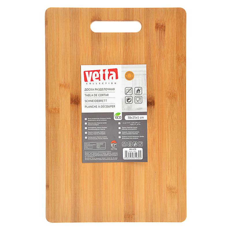 Доска разд бамбук 38*25*1см Vetta (20шт) - 851-179