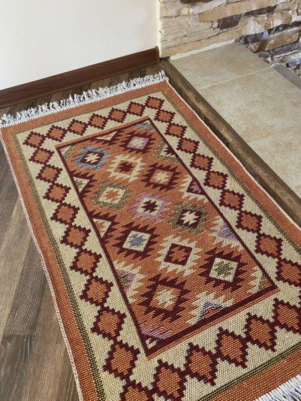 Коврик хлопковый 50*80см Kilim Usak крем-беж. Турция (1шт) - UK1478