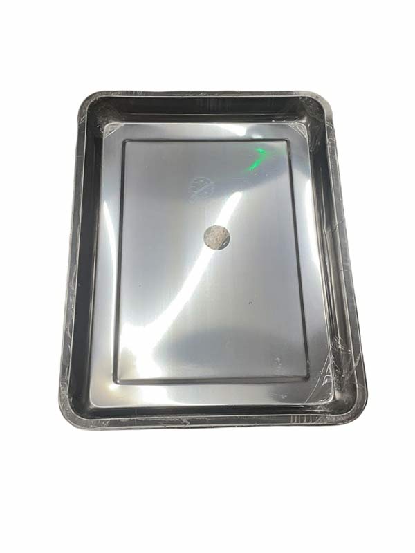 Поднос нерж 45*35*4,8см глубокий (40шт) - AST-002-ПВ-45