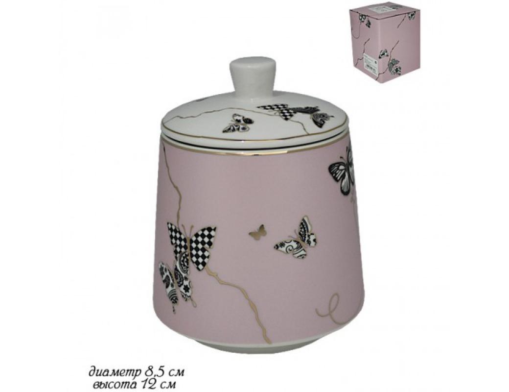 Сахарница фарфор 500мл Butterfly Lenardi под/уп (24шт) - 133-105