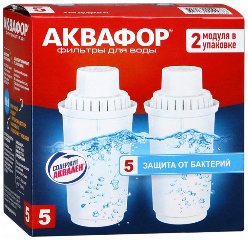 Комплект сменных модулей Аквафор В5 300л 2шт (6шт) - 517314/525452
