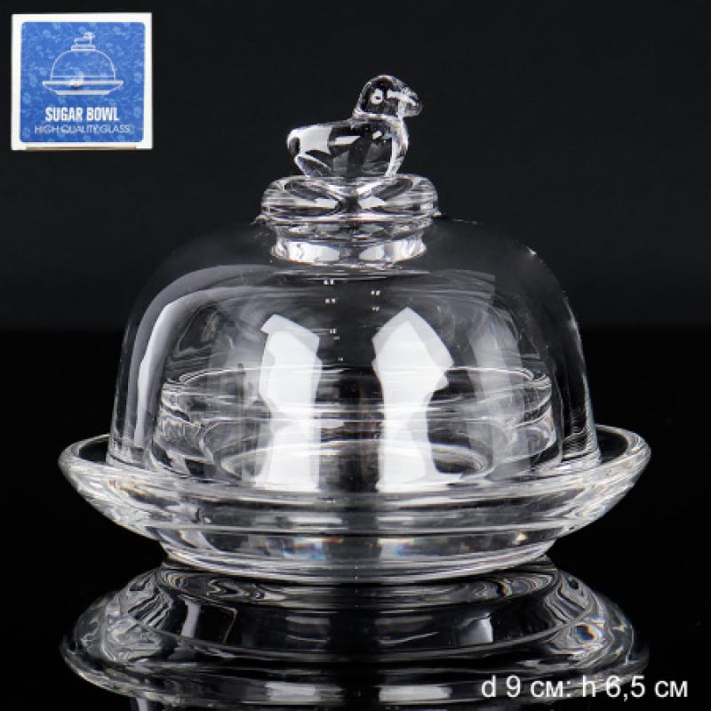 Икорница стекло 9*6,5см (72шт) - GH8541 (SSS) (н)