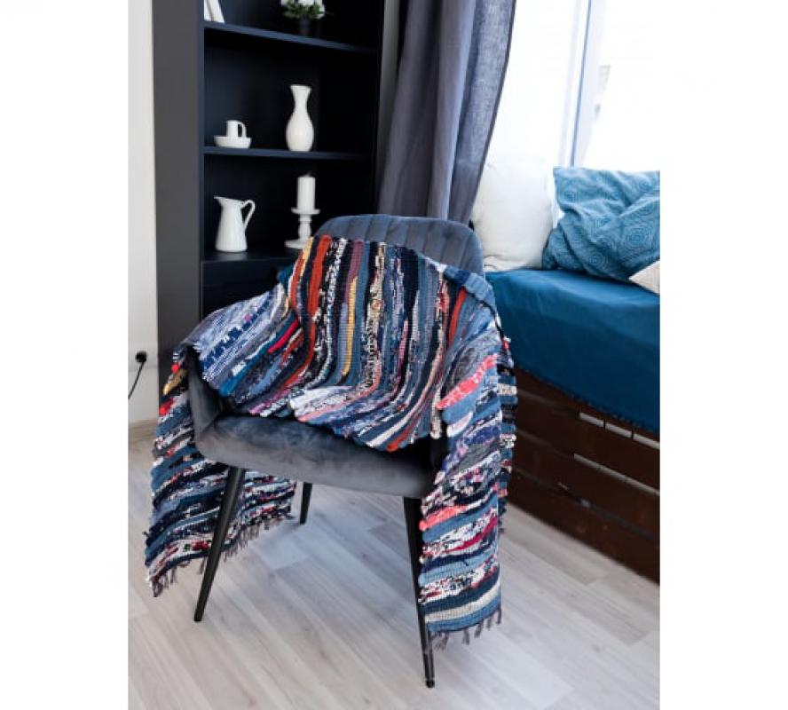 Коврик хлопковый 55*110см Бомбей (20шт) - CR-004