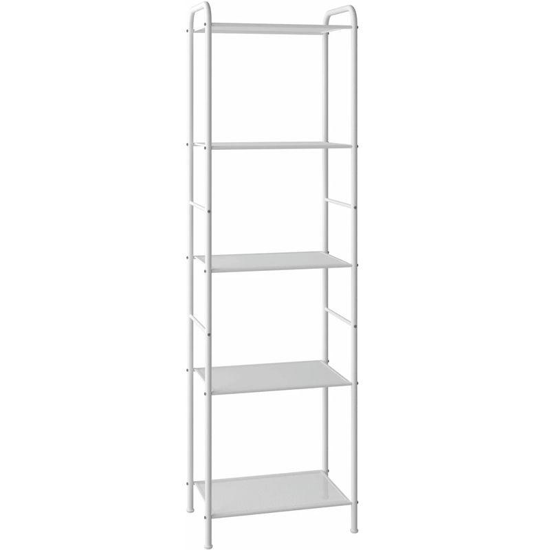 Стеллаж Валенсия 15 (45,5*30*155,5см) бел. (1шт) - СТВ15 Б
