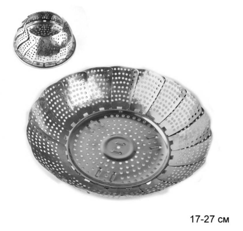 Пароварка нерж 17*25см R-029 (150шт) - 721029**
