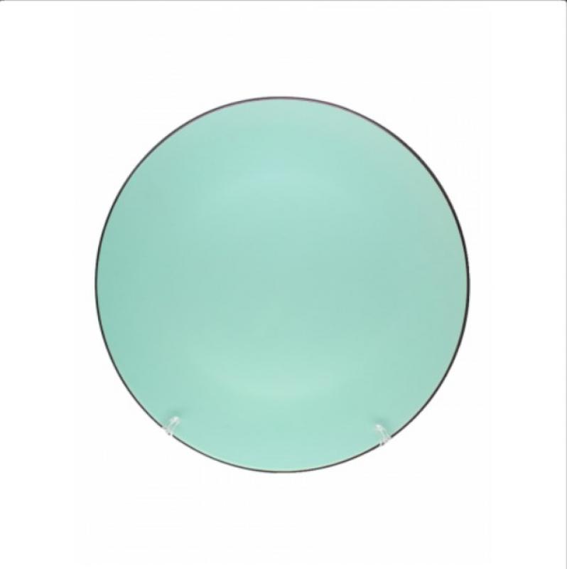 Тарелка мелкая керамика 23см Blue (30шт) - MFK9201** (SSS) (н)