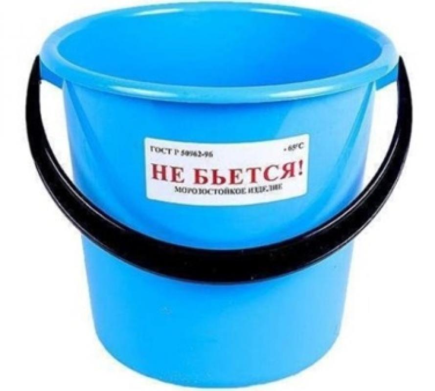 Ведро пласт 5л хоз мягкое (20шт) - ХанПл ** *
