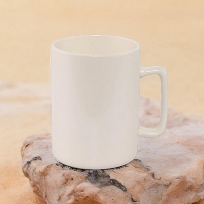 Кружка керамика 400мл Basic White (24шт) - DMM009