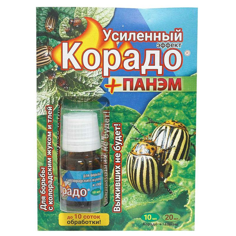 Средство от колорадского жука Корадо+Панем Усиленный эффект 10мл+5*4мл (60шт) - 228710