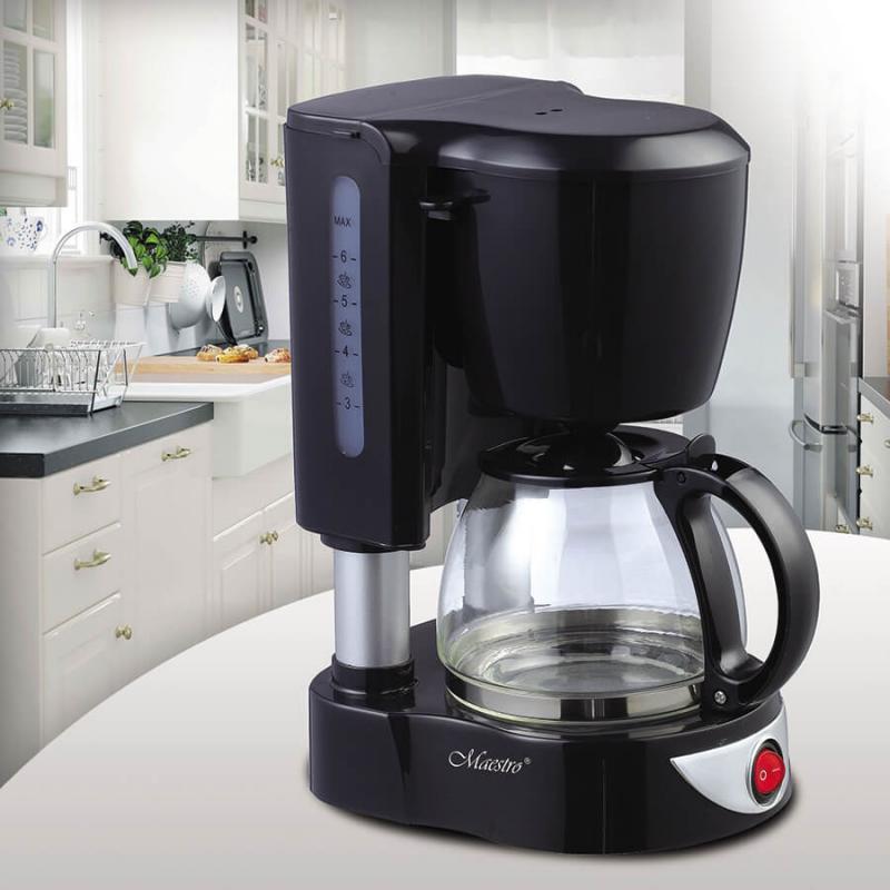Кофеварка эл 550Вт Maestro (6шт) - MR-406** *