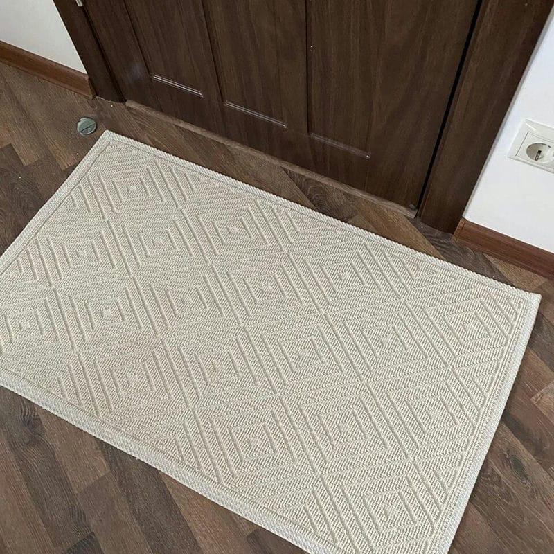 Коврик хлопковый 60*100см Pamuklu 7296 крем. (1шт) Турция - MV7296