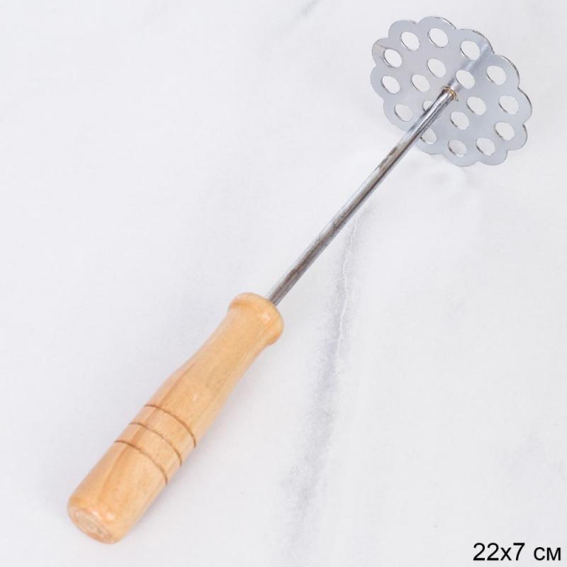 Картофелемялка металл дер/руч R-558 (300шт) - 734558